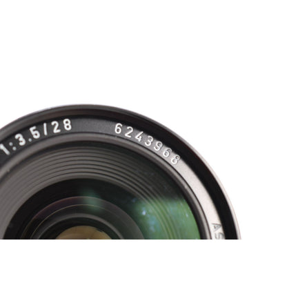 [Pre-owned] Pentax SMC Super-Multi-Coated Takumar 28mm f3.5 MF Lens M42 — Near MINT — Japan #2336