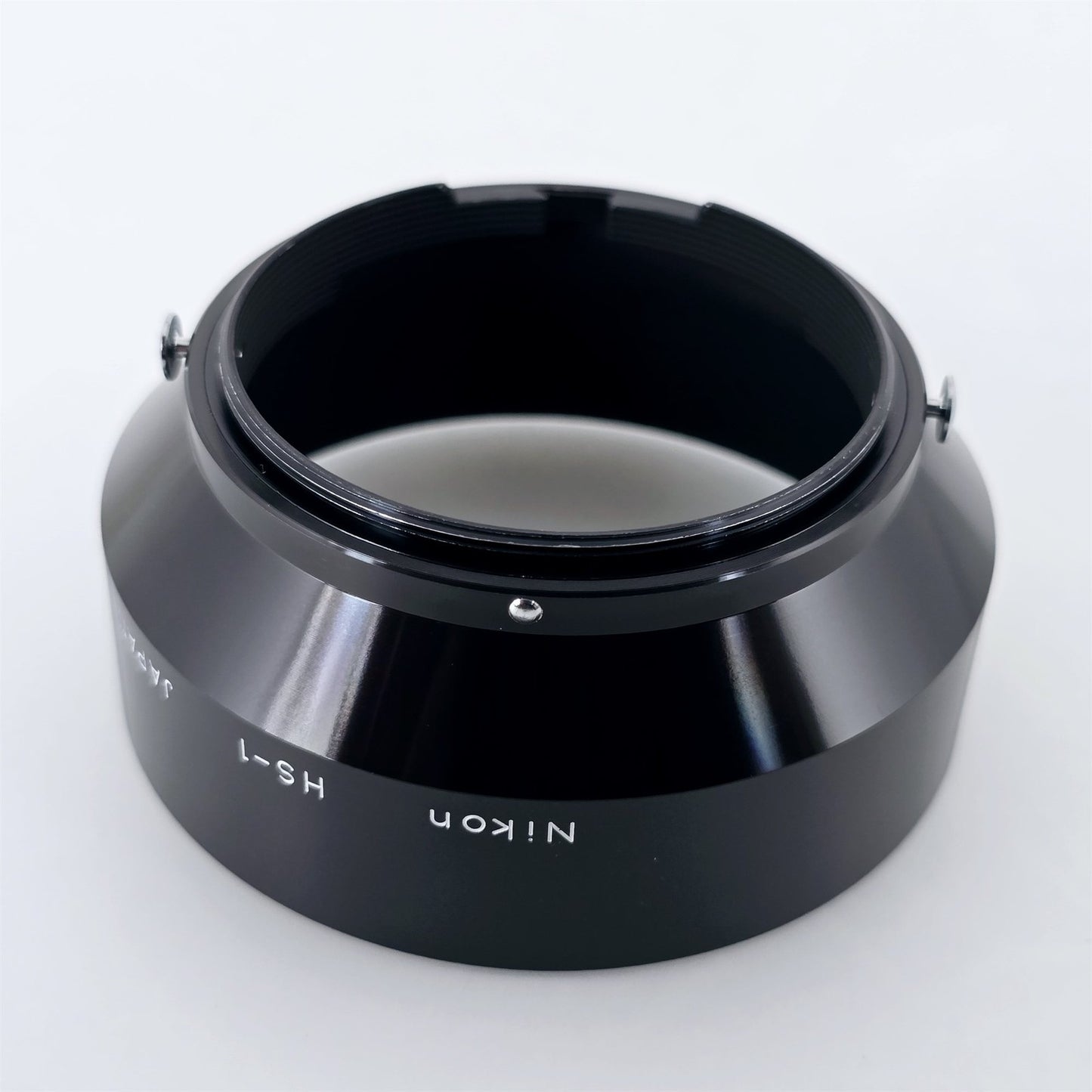 [Pre-owned] Genuine Nikon HS-1 Metal Lens Hood for 50mm f/1.4 AI AI-S — Mint — Japan #5319