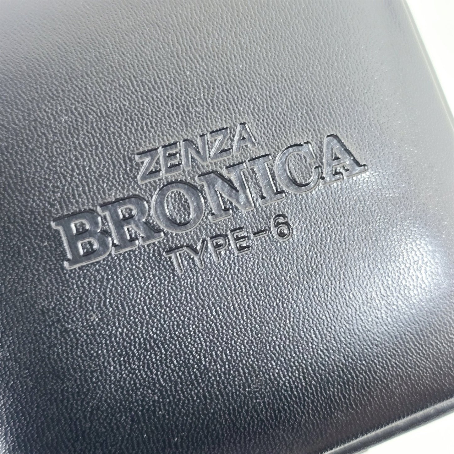 [Pre-owned] Genuine Zenza Bronica Type-6 Hard Lens Case (Black) — Mint — Japan #5390