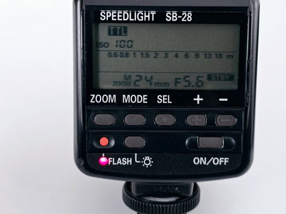 [Pre-owned] Nikon Speedlight SB-28 Shoe Mount Flash for F5 F100 F90 — Near MINT — Japan #5228