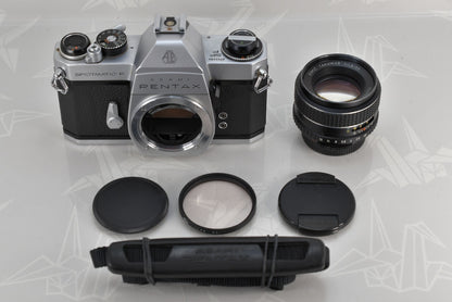 Read🌸[Excellent] Pentax Spotmatic F SPF 35mm Film Camera 55mm F1.8 Lens Japan