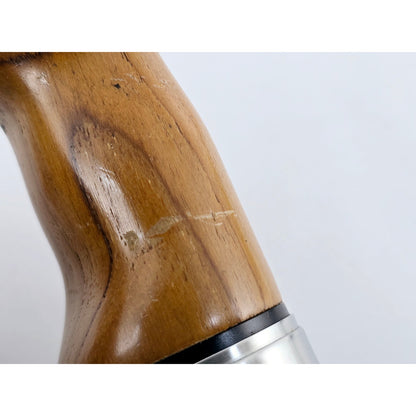 [Pre-owned] Asahi Pentax Hand Wood Grip w/ Hot Shoe for 67 67II 6x7 — Near MINT — Japan #3326