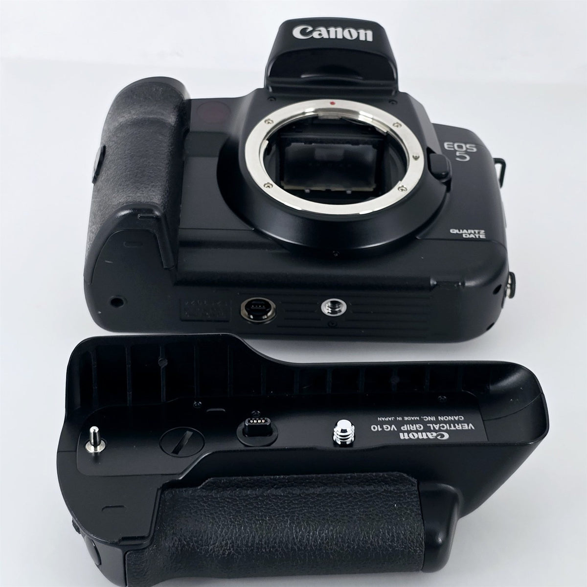 [Pre-owned] Canon EOS 5 QD (A2 / A2E) 35mm Film Camera w/ VG10 Grip — Mint — Japan #5759
