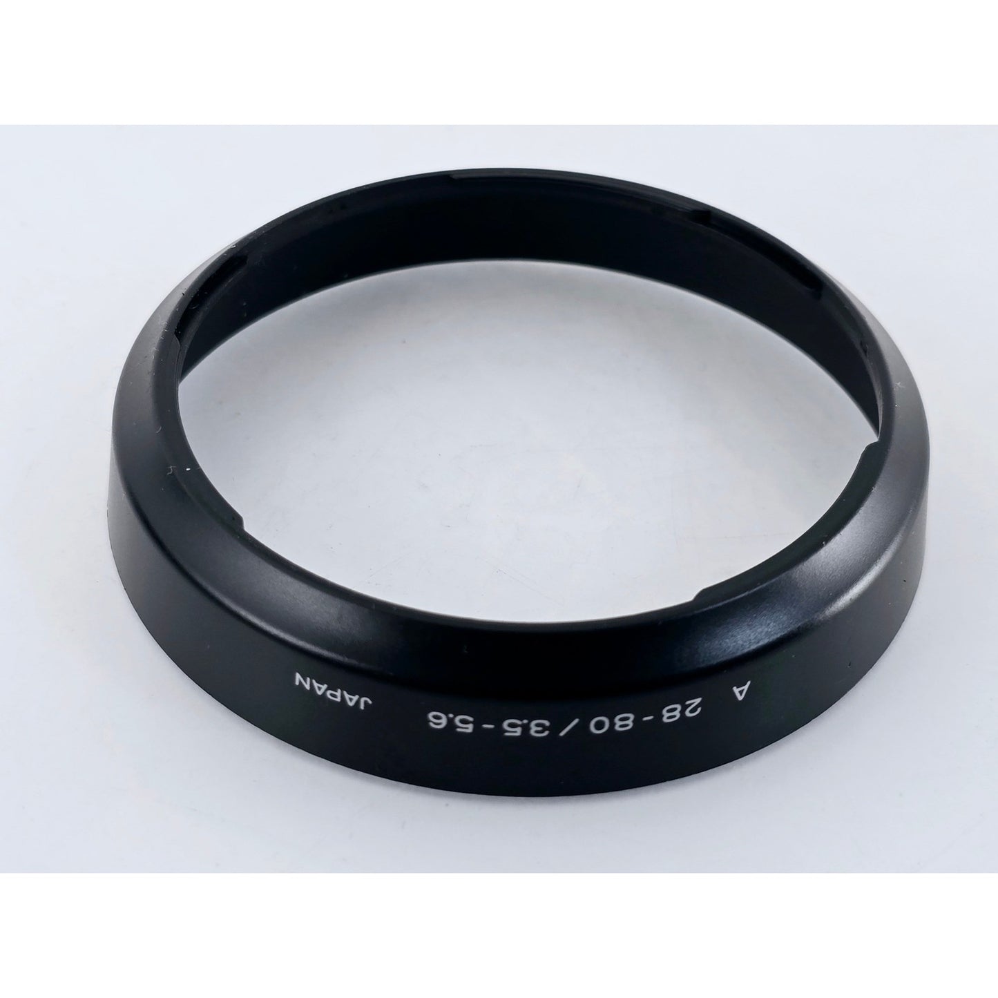 [Pre-owned] Minolta A 28-80mm f/3.5-5.6 Plastic Lens Hood — Near MINT — Japan #3875
