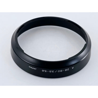 [Pre-owned] Minolta A 28-80mm f/3.5-5.6 Plastic Lens Hood — Near MINT — Japan #3875