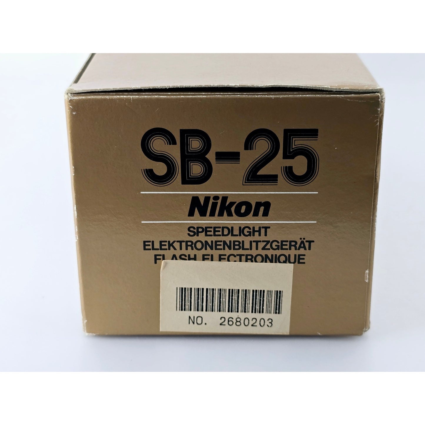 [Pre-owned] Nikon Speedlight SB-25 Shoe Mount Flash — Near MINT — Japan #5138