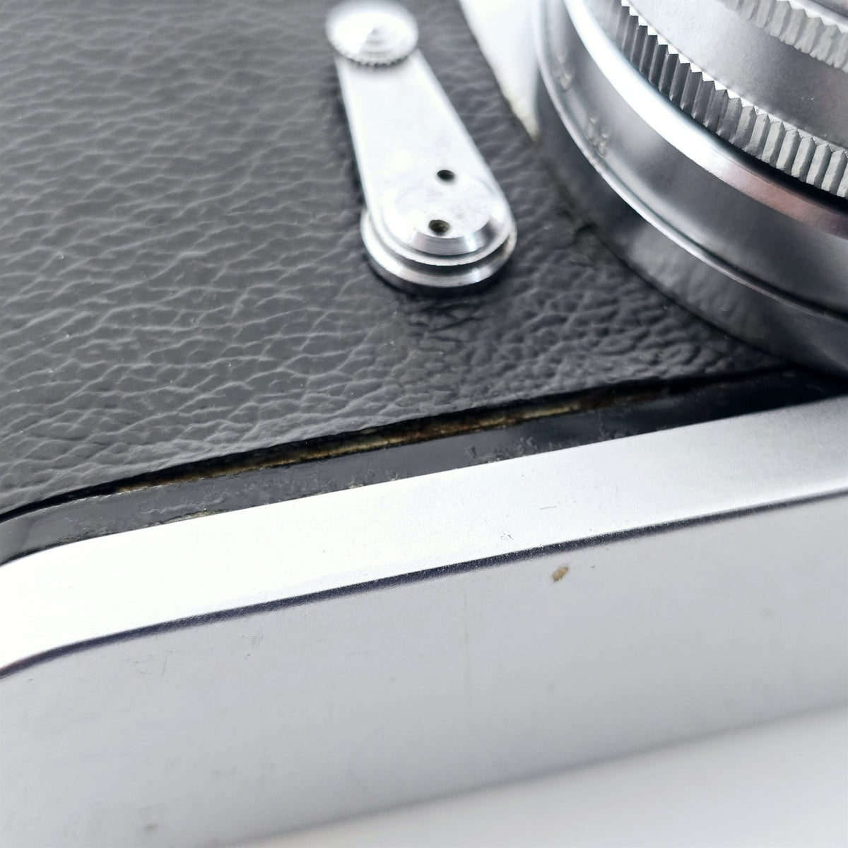 [Pre-owned] Aires 35 IIIC Rangefinder 35mm Film Camera Silver — Excellent+++++ — Japan #5656