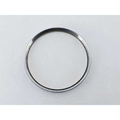 [Pre-owned] Nikon L38 52mm Chrome Frame Lens Filter — Near MINT — Japan #3690