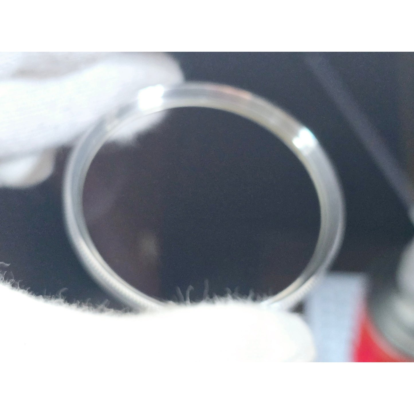[Pre-owned] Nikon L39 52mm Chrome Frame Lens Filter — Near MINT — Japan #3795