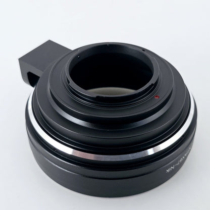 [Pre-owned] Pentax 67-Nikon Lens Mount Adapter (Pentax 67 6x7 Lens to Nikon F) — Mint — Japan #5685