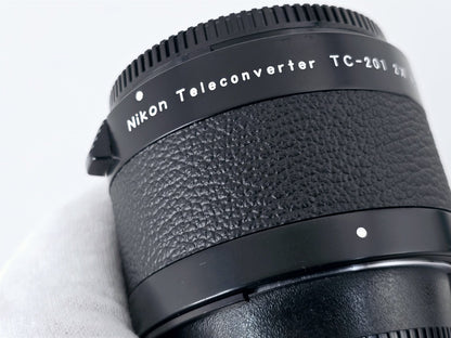 [Pre-owned] Nikon Teleconverter TC-201 2X for Nikon F Mount — Mint — Japan #5219