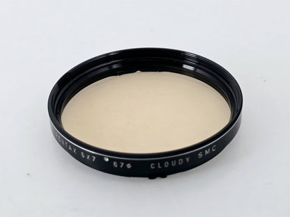 [Pre-owned] Asahi Pentax Cloudy SMC Filter for 67 67II 6x7 — Near Mint — Japan #4553