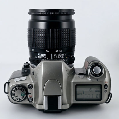 [Pre-owned] Nikon U (F65 / N65) 35mm Film Camera with AF 28-80mm f/3.3-5.6D — Near Mint+++ — Japan #5622
