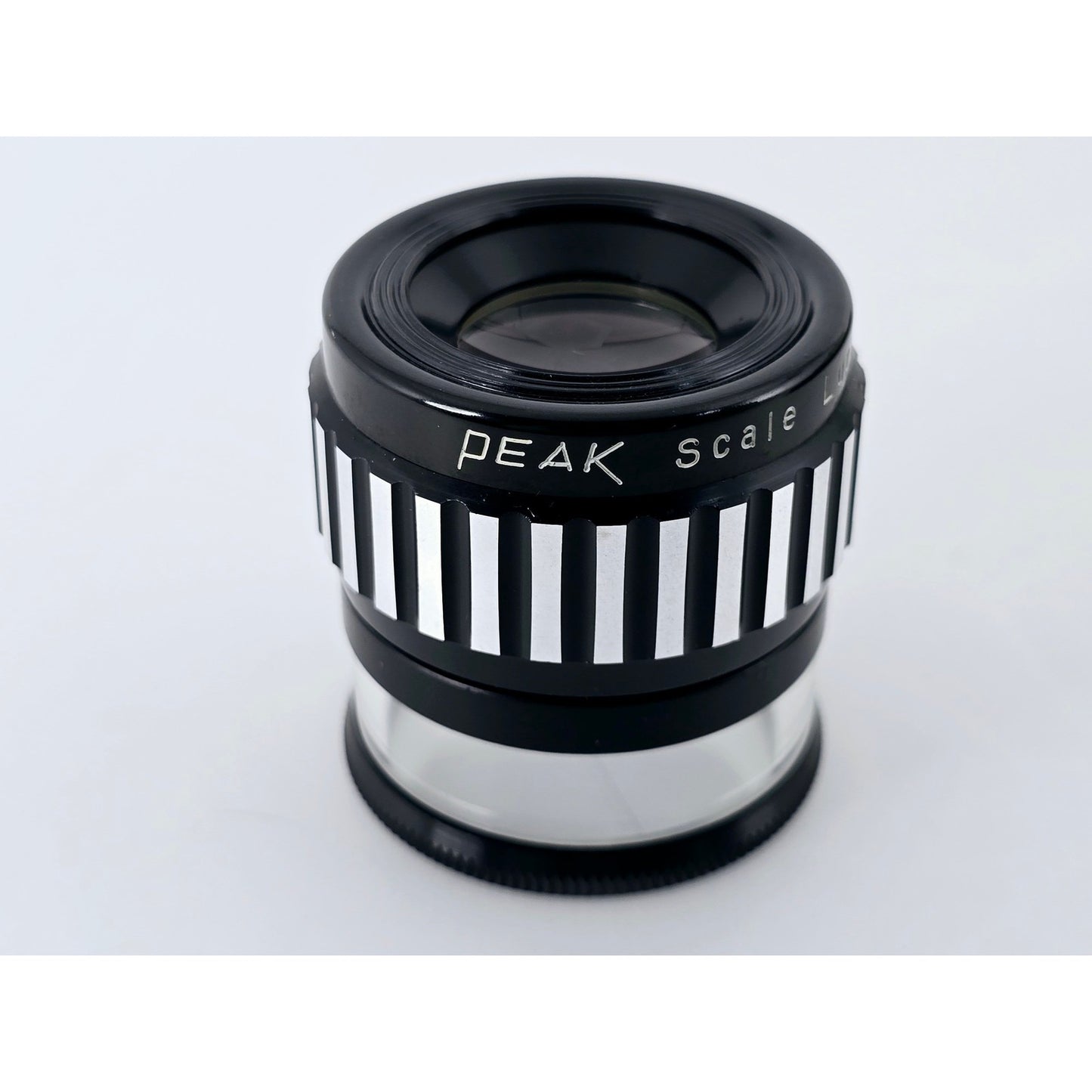 [Pre-owned] Peak Scale Lupe Loupe 10x Magnifier No.1983 — Near MINT — Japan #4707