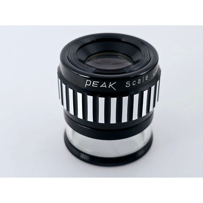 [Pre-owned] Peak Scale Lupe Loupe 10x Magnifier No.1983 — Near MINT — Japan #4707
