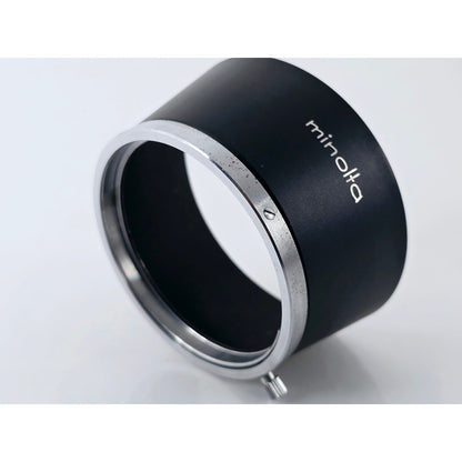 [Pre-owned] Minolta Metal Hood D57KB for Auto Rokkor 58mm F1.4 — Near MINT+++ — Japan #2761