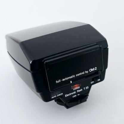 [Pre-owned] Olympus T20 OM System Electronic Flash for OM-2 OM-1 — Near Mint — Japan #5415