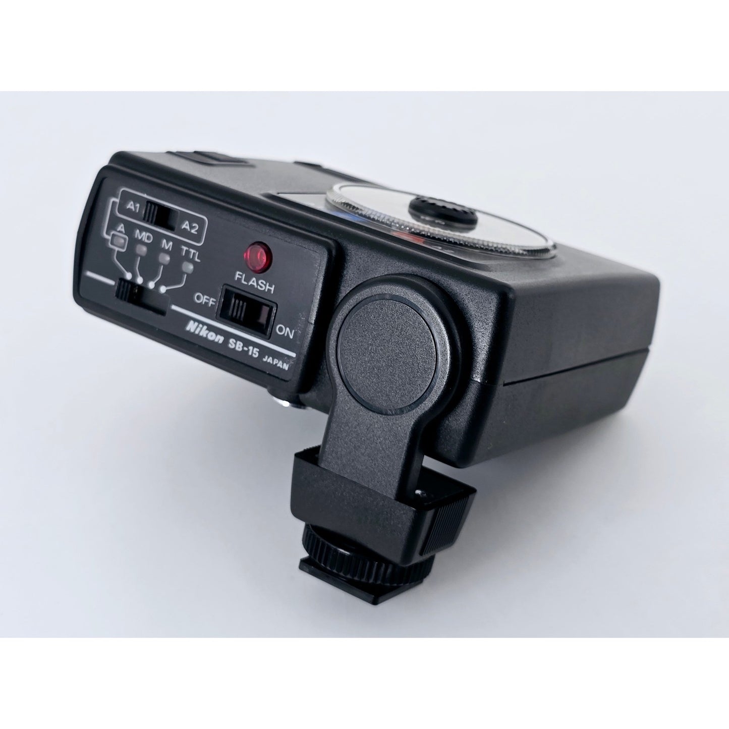 [Pre-owned] Nikon Speedlight SB-15 Shoe Mount Flash for Film Camera — MINT — Japan #5206