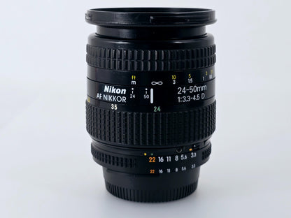 🌸[Near MINT] Nikon AF Nikkor 24-50mm F3.3-4.5 D Wide Zoom Lens From Japan