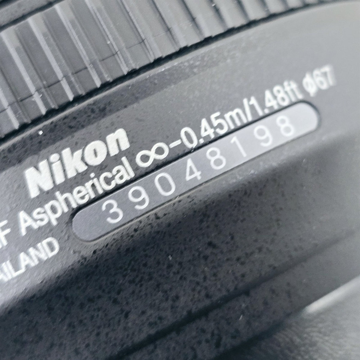 [Pre-owned] Nikon AF-S DX Nikkor 18-105mm f/3.5-5.6G ED VR Zoom Lens — Mint — Japan #5790