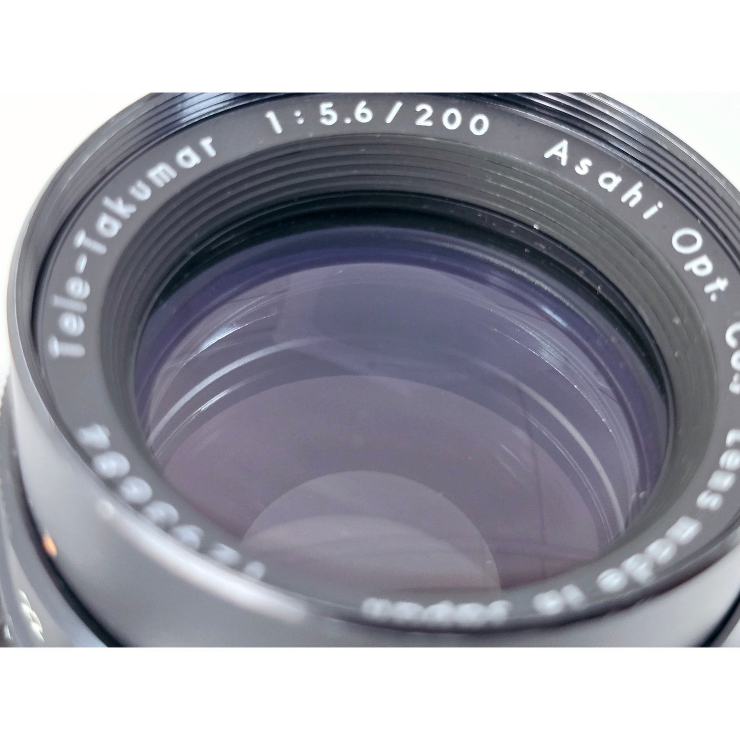 [Pre-owned] Asahi Opt Tele-Takumar 200mm F5.6 MF Lens Pentax M42 — Near MINT — Japan #4061