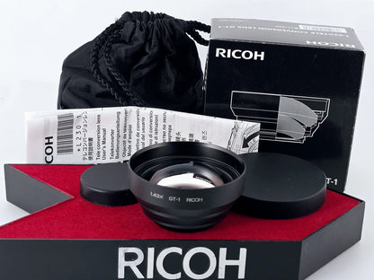 [Pre-owned] Ricoh GT-1 1.43x Tele Conversion Lens for GR Series — Mint — Japan #5238