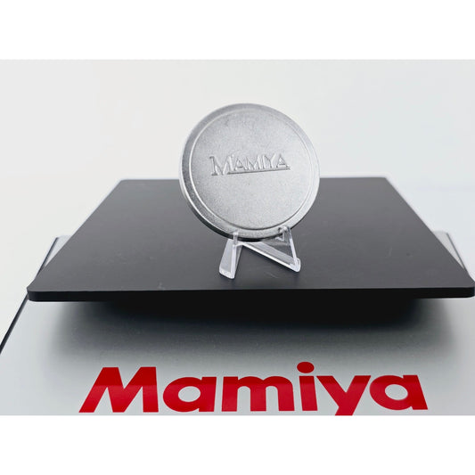 [Pre-owned] Mamiya Metal Front Lens Cap 42mm Push-on — Near MINT — Japan #2544