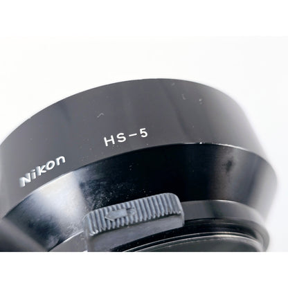 [Pre-owned] Nikon HS-5 Metal Lens Hood for New Nikkor 50mm f1.4 — Near MINT — Japan #3172