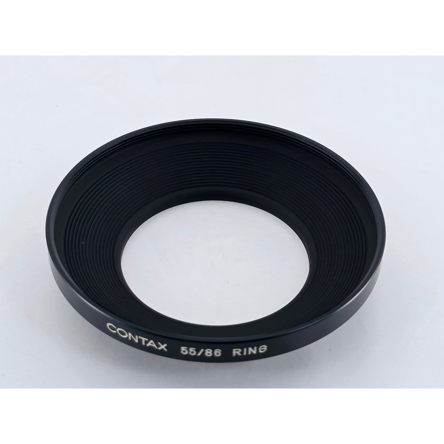[Pre-owned] Contax Genuine Metal 55-86 Step Up Ring Adapter — Unused — Japan #3953