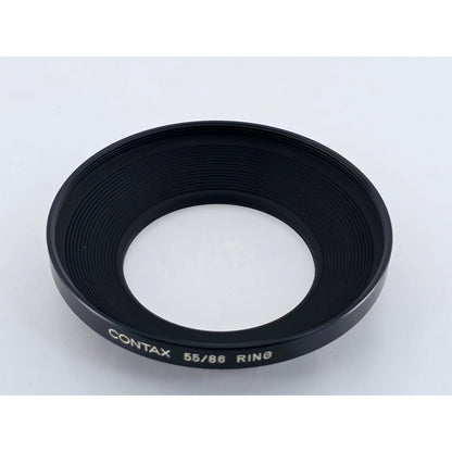 [Pre-owned] Contax Genuine Metal 55-86 Step Up Ring Adapter — Unused — Japan #3953