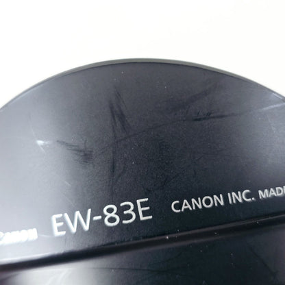 [Pre-owned] Canon EW-83E Lens Hood for EF 16-35mm 17-40mm — Excellent+++++ — Japan #5460
