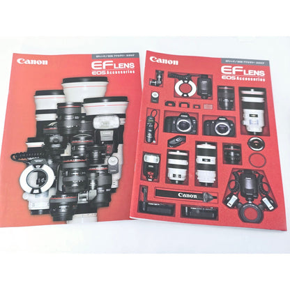 [Pre-owned] Canon EF Lens EOS Accessories Catalog 2012/11 — MINT — Japan #4555