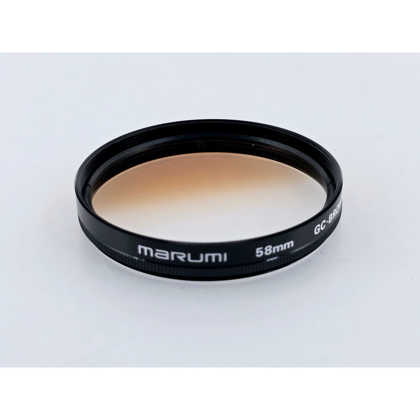 [Pre-owned] Marumi 58mm GC-Brown Lens Filter — Near MINT — Japan #4140