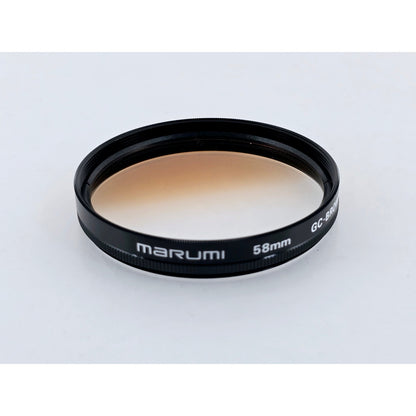 [Pre-owned] Marumi 58mm GC-Brown Lens Filter — Near MINT — Japan #4140