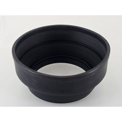 [Pre-owned] Mamiya 77mm Rubber Lens Hood for Sekor (RB67 127-250 / M645 145) — MINT — Japan #4226
