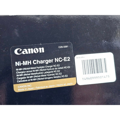 [Pre-owned] Genuine Canon Ni-MH Charger NC-E2 — Near MINT — Japan #4205