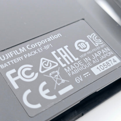 [Pre-owned] Fujifilm EF-BP1 Battery Pack for EF-X500 EF-60 Flash — Unused — Japan #2055