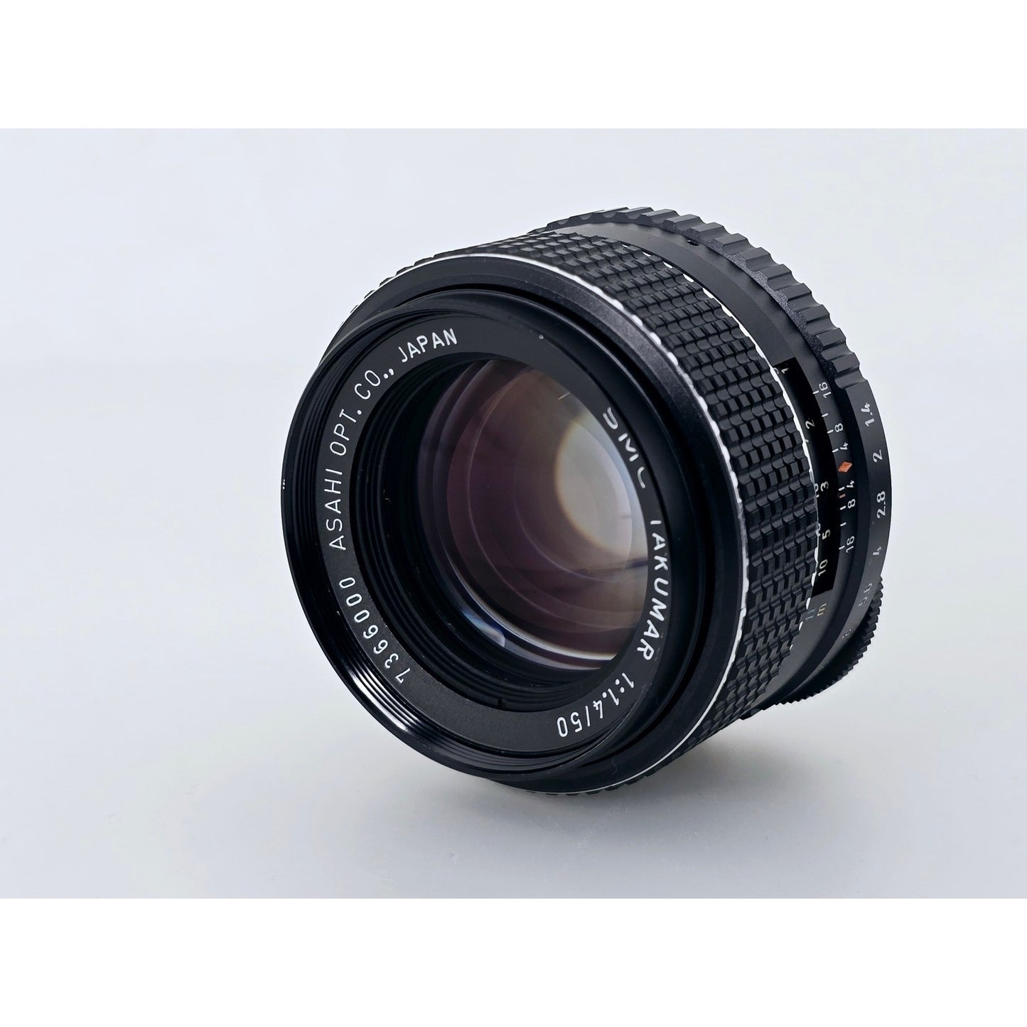 [Pre-owned] Pentax SMC Takumar 50mm F1.4 MF Lens M42 — Near MINT — Japan #4755
