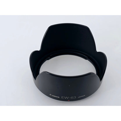 [Pre-owned] Genuine Canon EW-63 Plastic Lens Hood for EF Lens — Near MINT — Japan #4800
