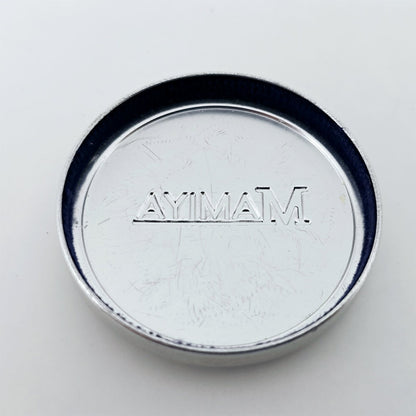 [Pre-owned] Genuine Mamiya Metal Front Lens Cap 42mm Push-on — Near Mint — Japan #5643