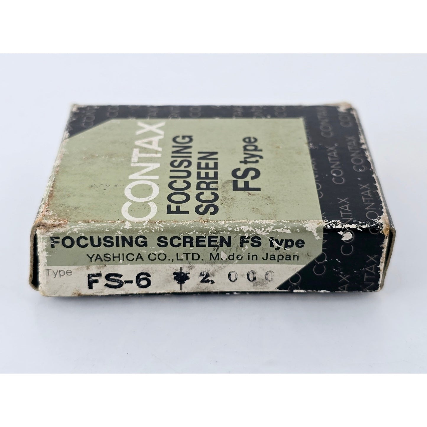 [Pre-owned] Contax Focusing Screen FS-6 Type Genuine for RTS II III — Near MINT — Japan #3977