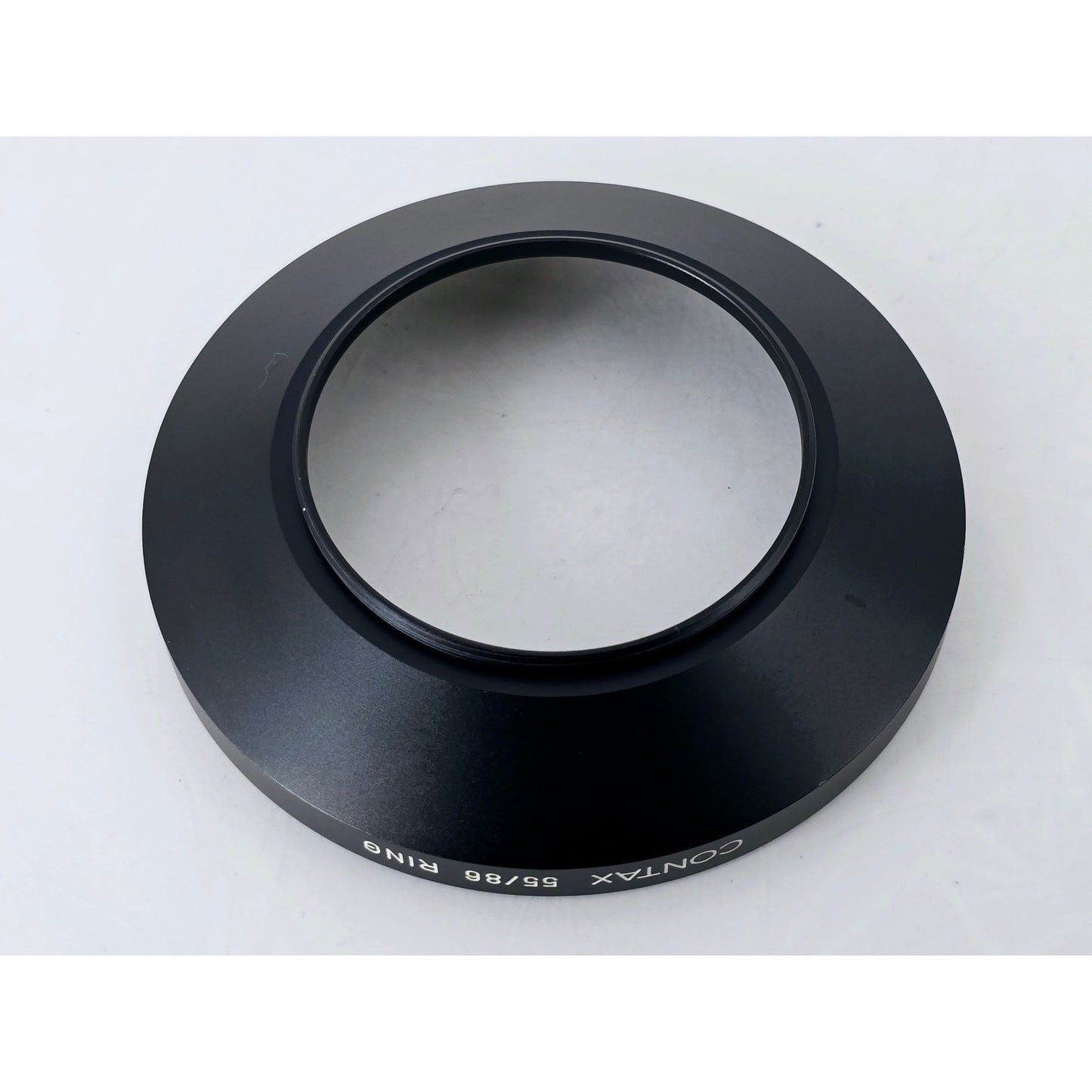 [Pre-owned] Contax Genuine Metal 55/86 Step Up Ring Adapter — Top MINT — Japan #4450
