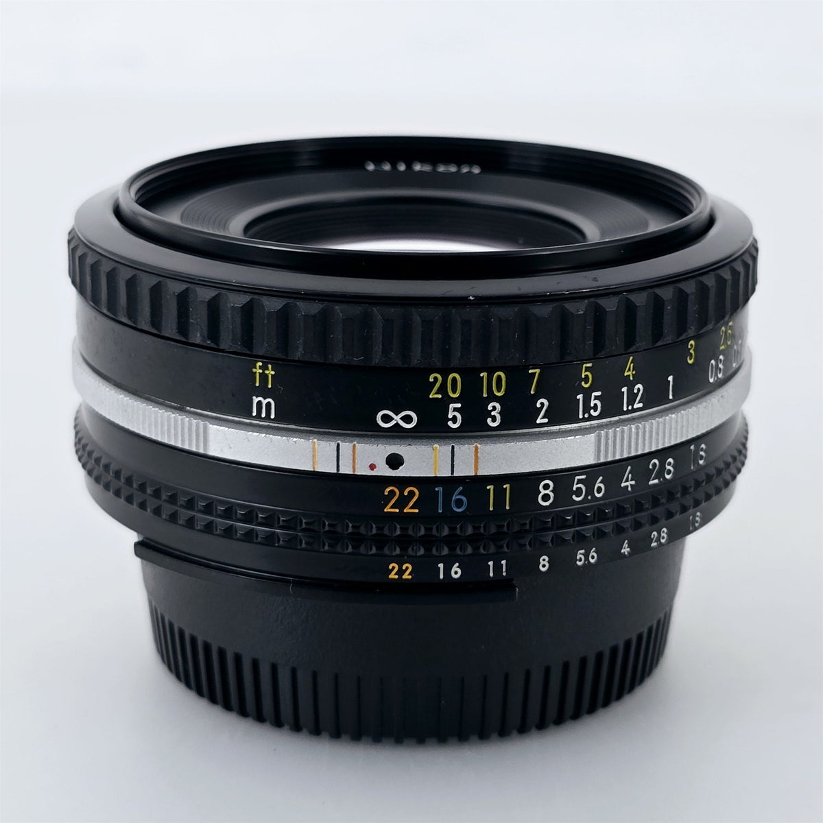 [Pre-owned] Nikon Ai-S Nikkor 50mm f/1.8 MF Pancake Prime Lens — Near Mint — Japan #5734