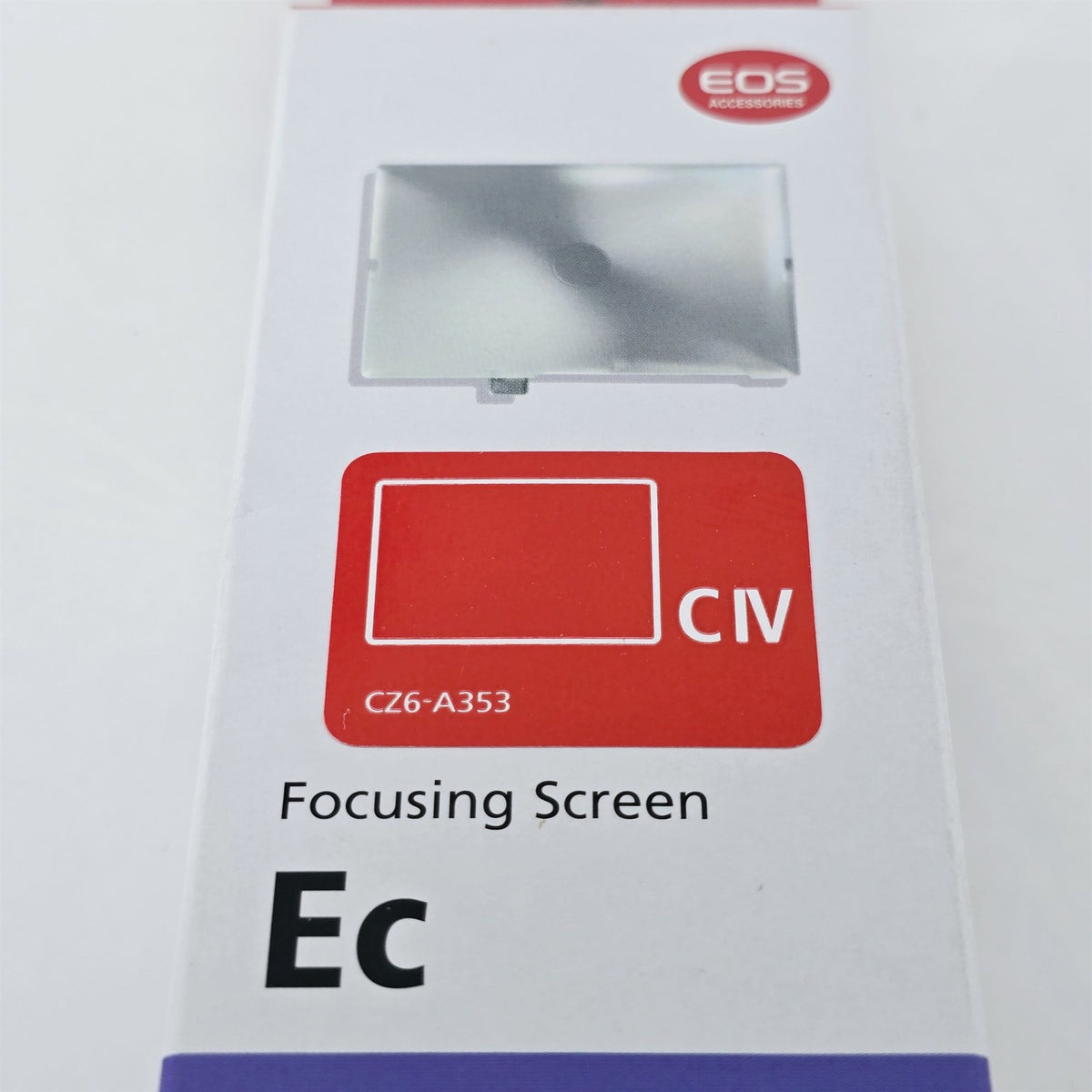 [Pre-owned] Canon Focusing Screen Ec-C IV for EOS-1 1N 1V EOS 3 — Unused — Japan #5722