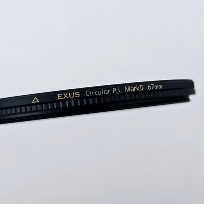 [Pre-owned] Marumi Exus Circular P.L Mark II / Lens Protect 67mm Filter — MINT — Japan #4280