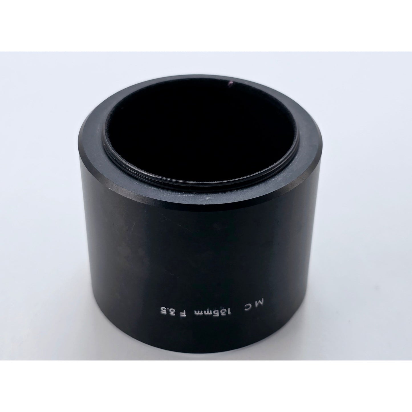 [Pre-owned] Minolta Metal Lens Hood 52mm for MC 135mm F3.5 — Near MINT — Japan #2927