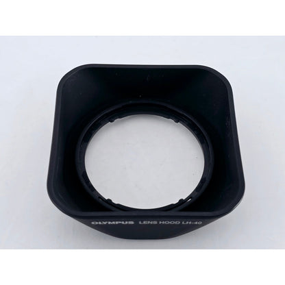 [Pre-owned] Olympus Pen LH-40 Lens Hood for M.Zuiko 14-42mm F3.5-5.6 II — MINT — Japan #4086