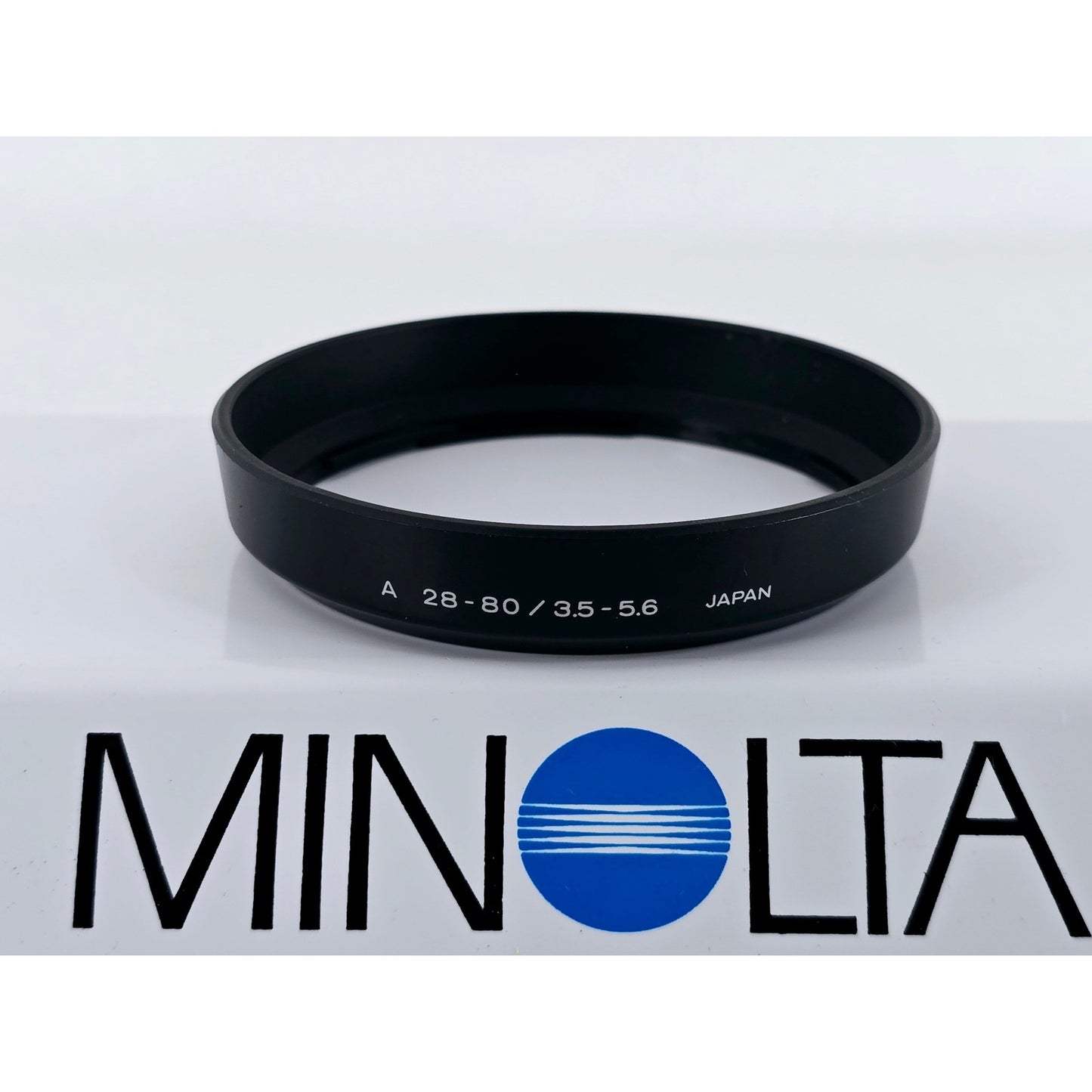 [Pre-owned] Minolta A 28-80mm f/3.5-5.6 Plastic Lens Hood — Near MINT — Japan #3875
