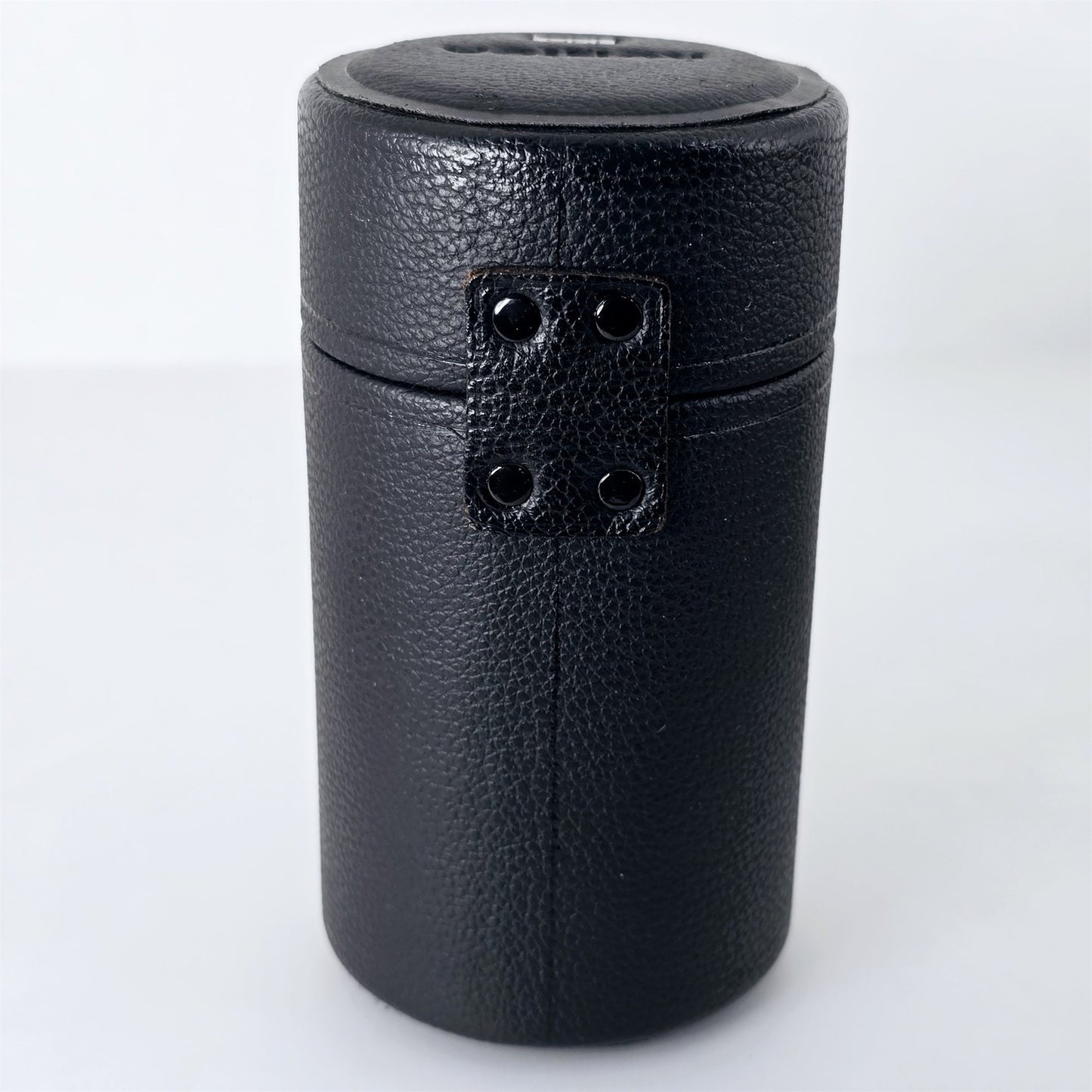 [Pre-owned] Konica Hard Lens Case for 28mm 135mm Lens — Near MINT — Japan #5266