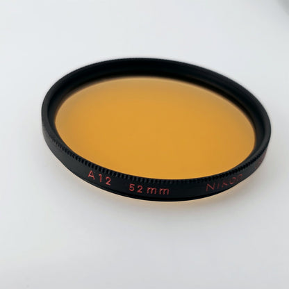 [Pre-owned] Nikon 52mm Filter Set (A12 X0 X1 Y48 B2 R60, 6 pcs) — Near Mint — Japan #5397